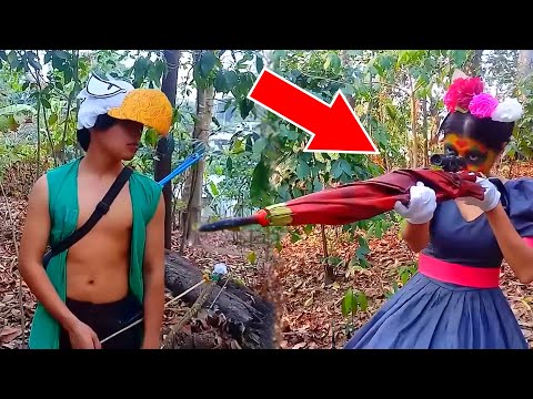 БРАВЛ СТАРС В РЕАЛЬНОЙ ЖИЗНИ! УСТРОИЛИ ШД В ДЖУНГЛЯХ😳😳😳