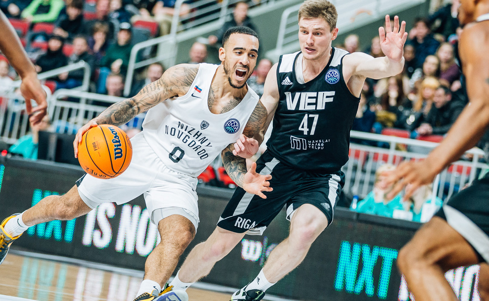 Лига чемпионов ФИБА. Нижний Новгород (Россия) против Касадемонт Сарагоса (Испания)
