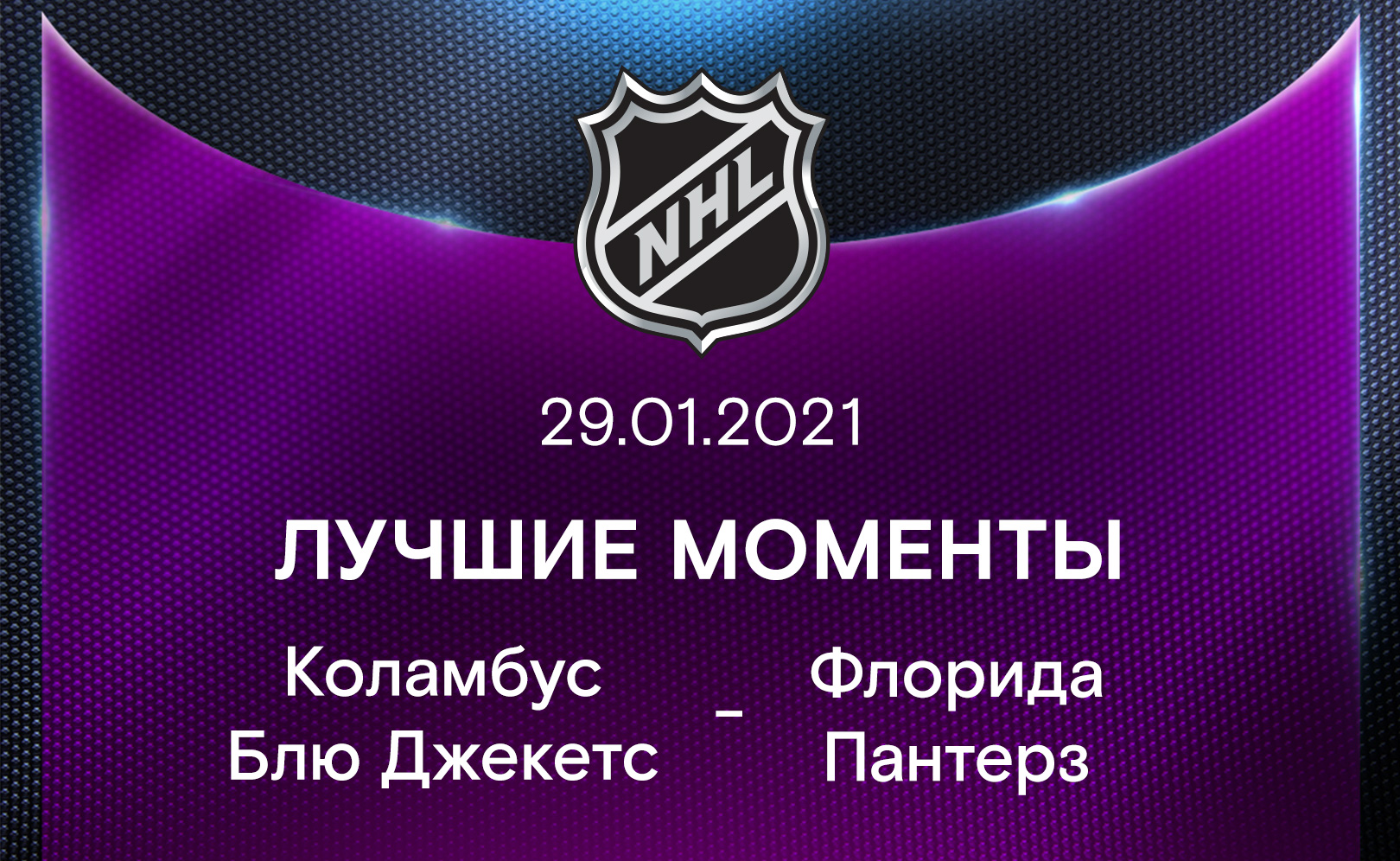 Коламбус Блю Джекетс - Флорида Пантерз 29.01.2021