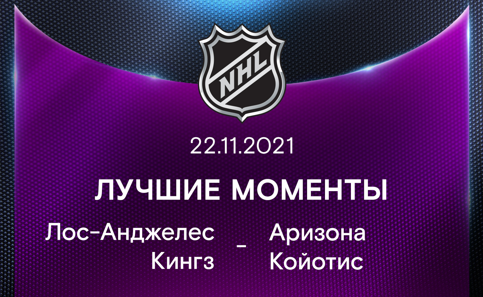 Лос-Анджелес Кингз - Аризона Койотис 22.11.2021