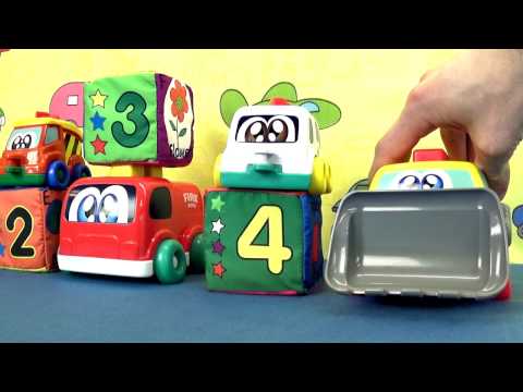 МАШИНКИ для Малышей. Видео для ребёнка 1-5 лет про Машинки и Цифры