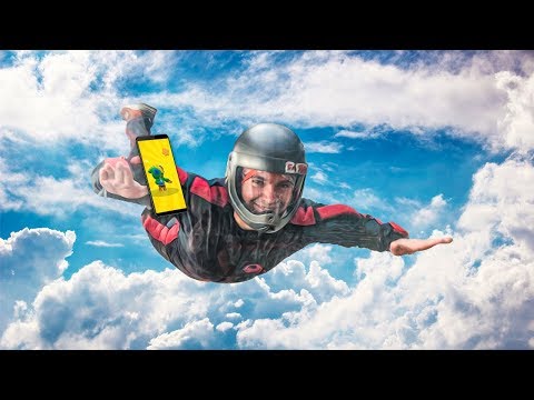 ПОЧТИ ПРЫГНУЛ С ПАРАШЮТА:))) ВЫБИТЬ ЛЕГУ В ПОЛЕТЕ?