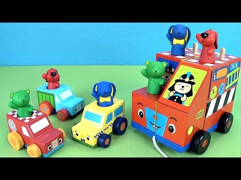 Развивающие машинки Патрик и его друзья. Мультики с игрушками для детей