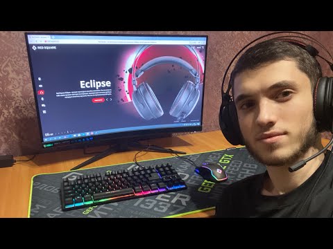 МОЙ ВТОРОЙ ВЛОГ:) ОБЗОР МОЕГО ПК (ОБЗОР ДЕВАЙСОВ ОТ RED SQUARE)🔥
