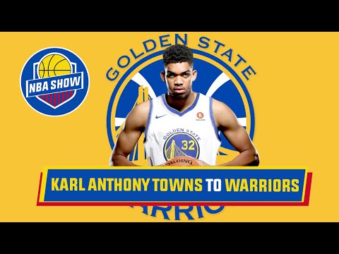 Karl Anthony Towns to Warriors with Steph Curry after Leaving Timberwolves? | NBA SHOW