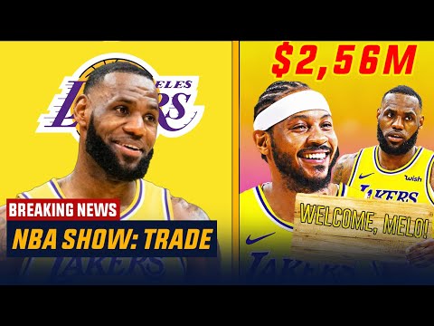 [BREAKING NEWS] Carmelo Anthony join Lakers with a one-year deal | NBA SHOW