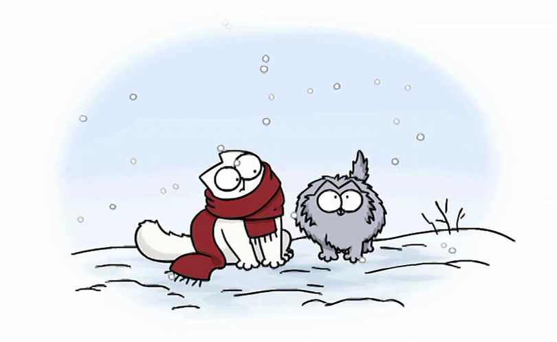 Кот Саймона. Новогодний выпуск