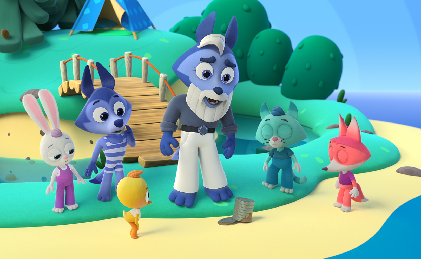 Цветняшки 2021. Цветняшки мультсериал. Волчонок из цветняшек игрушка. Цветняшки герои мультфильма. Герои мультика цветняшки.