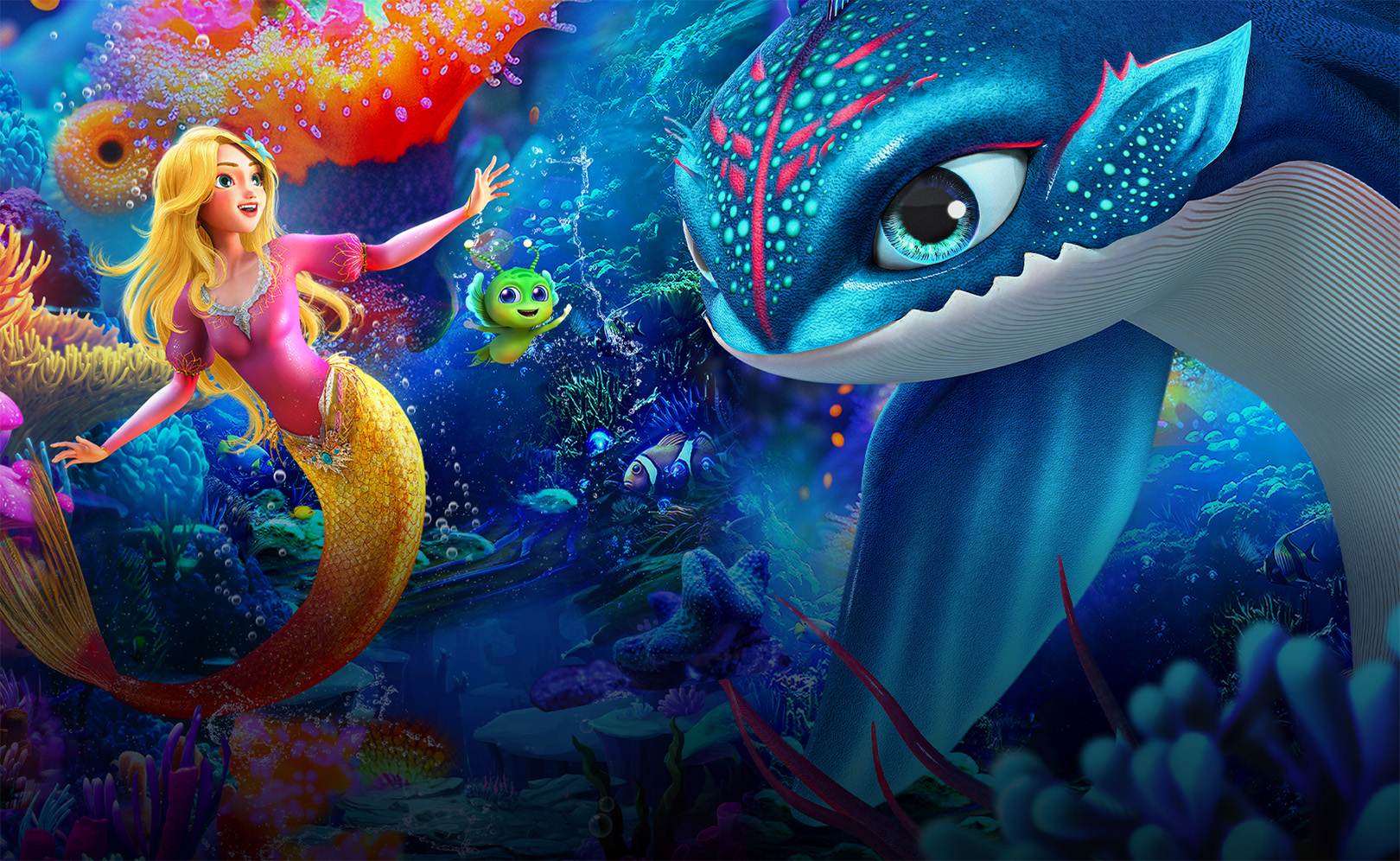 Русалочка и морской монстр
