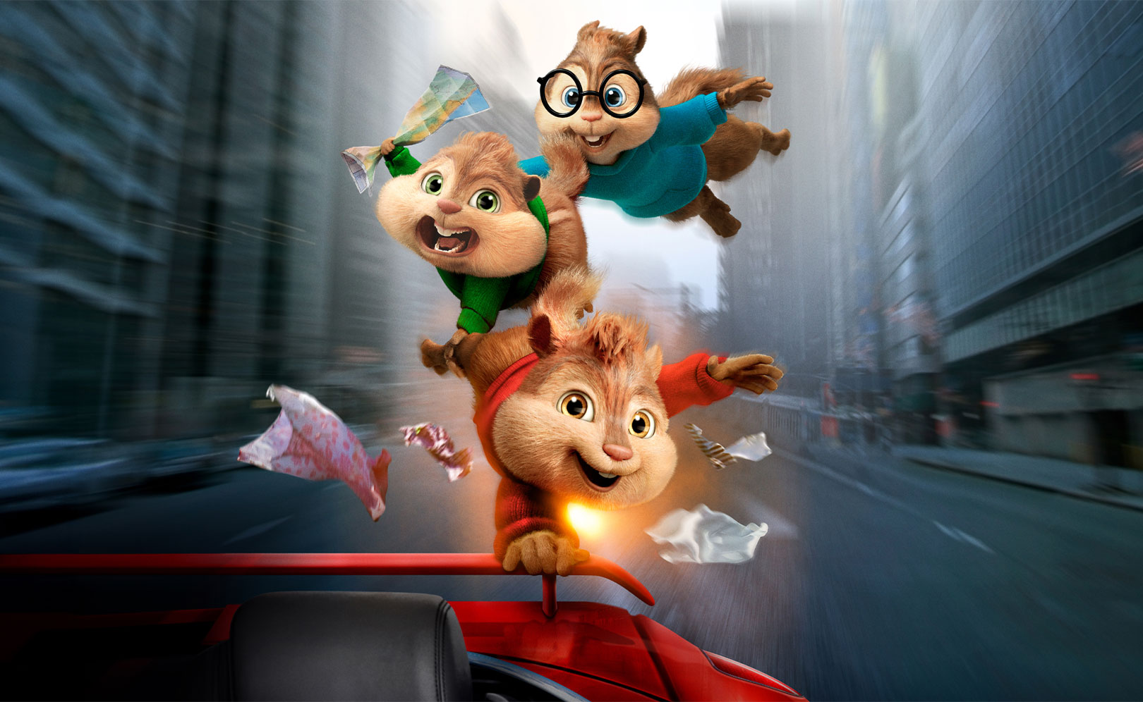 Элвин и бурундуки: Грандиозное бурундуключение