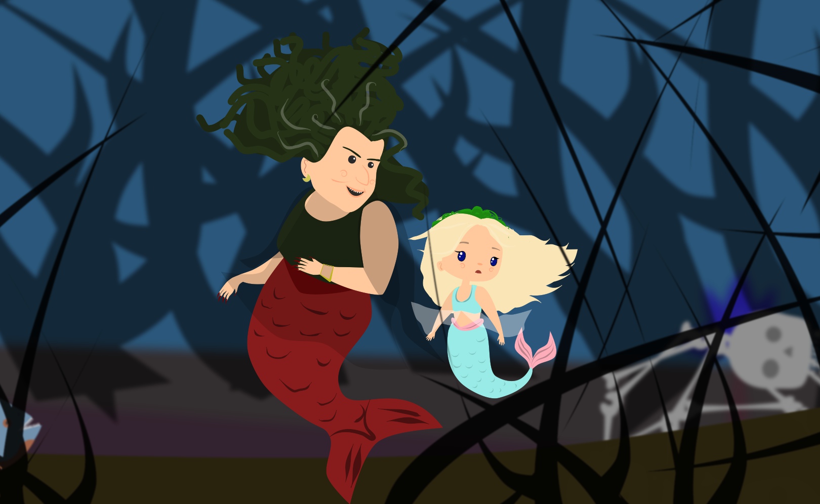 Часть третья. В логове морской ведьмы