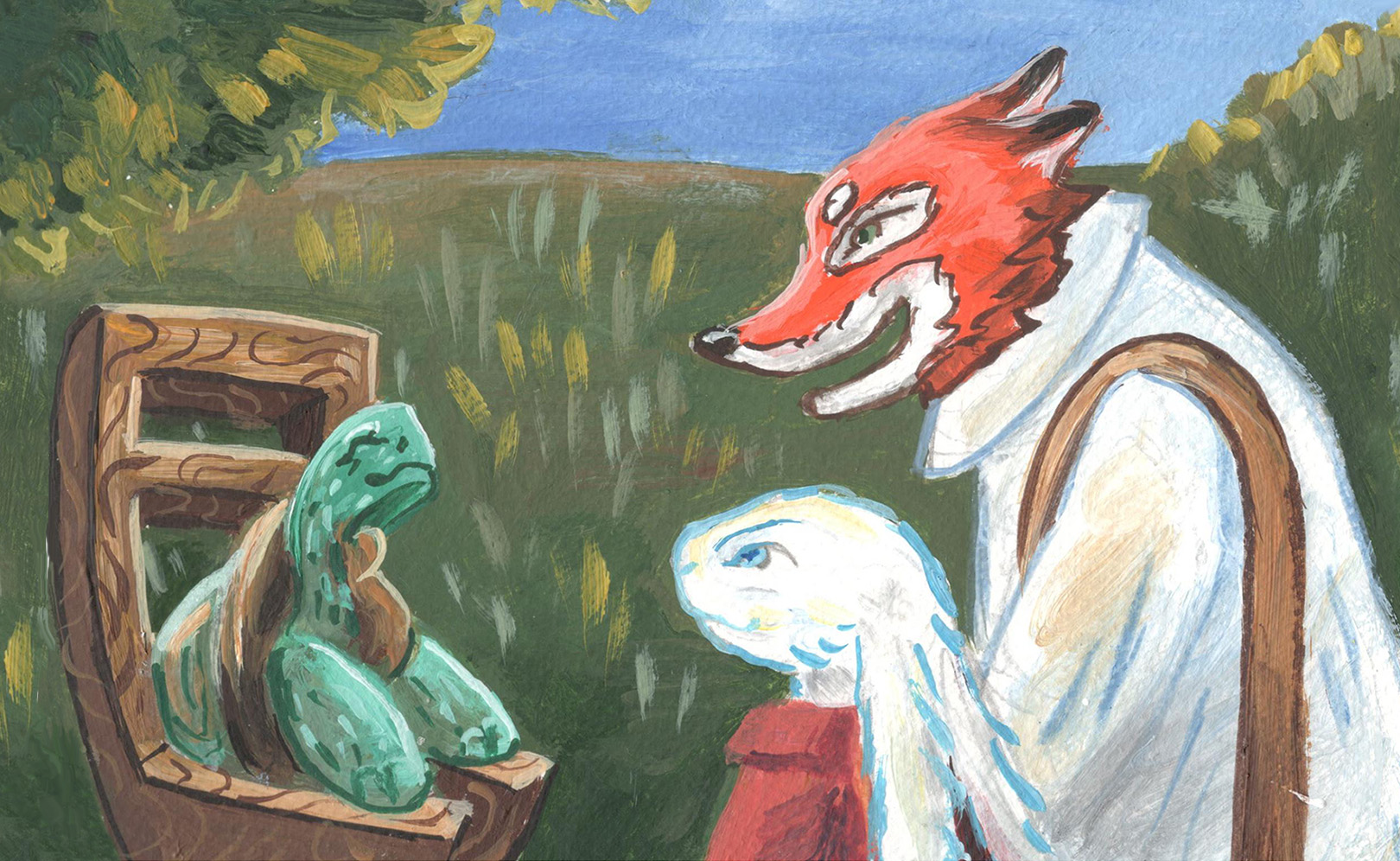 Как Братец Черепаха всех удивил