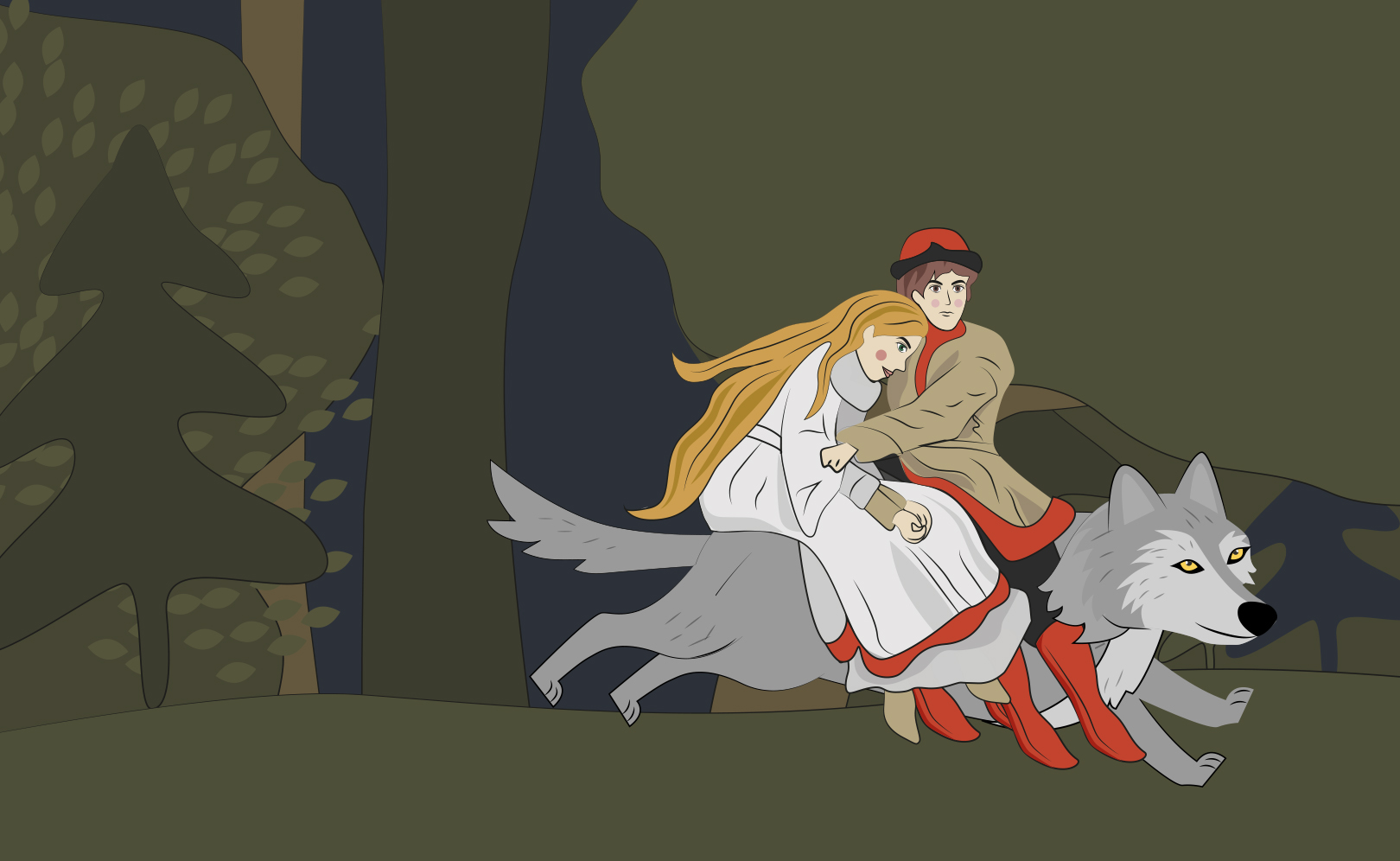Иван-царевич и серый волк