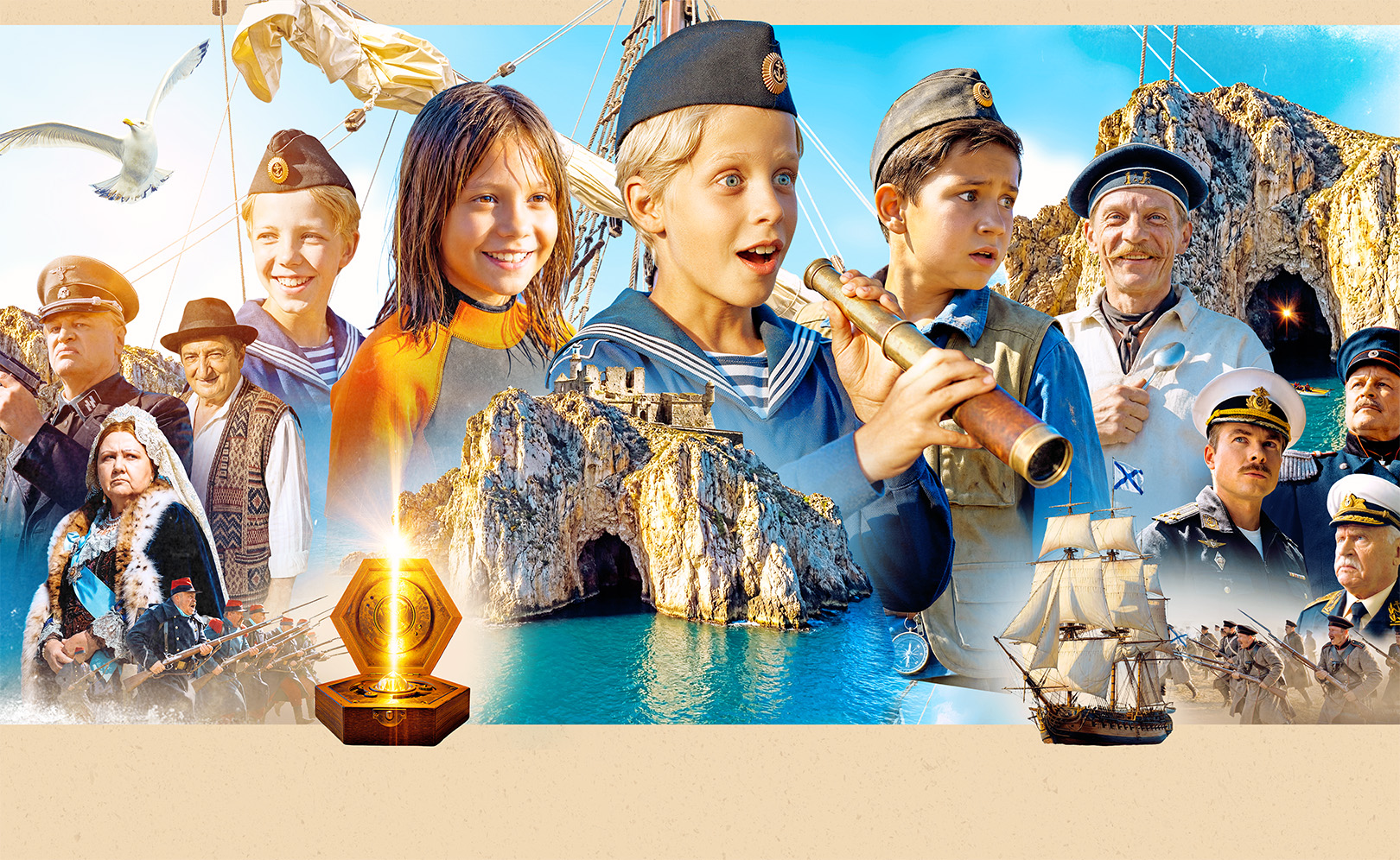 Три друга, клад и матрос Кошка. Сезон 1