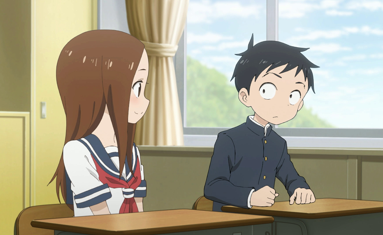 Озорная Такаги. Сезон 3. Серия 4