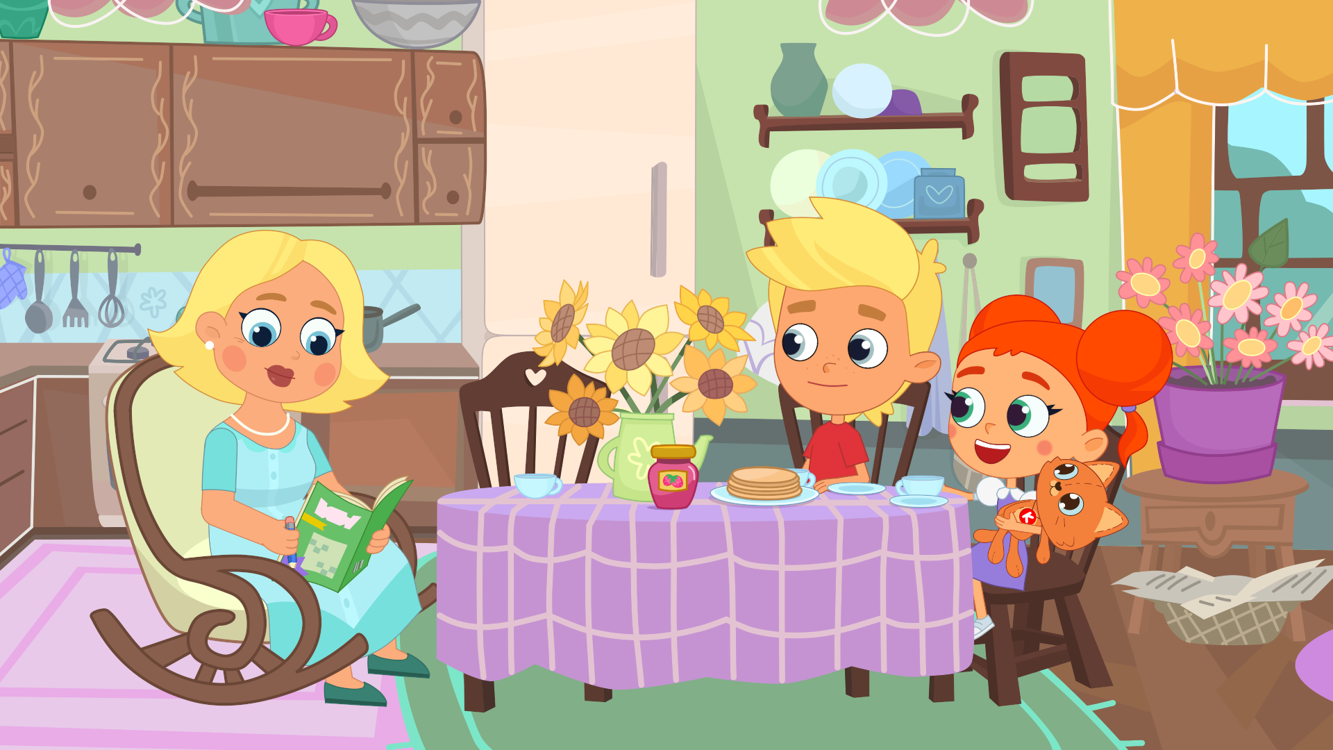 В гостях у бабушки