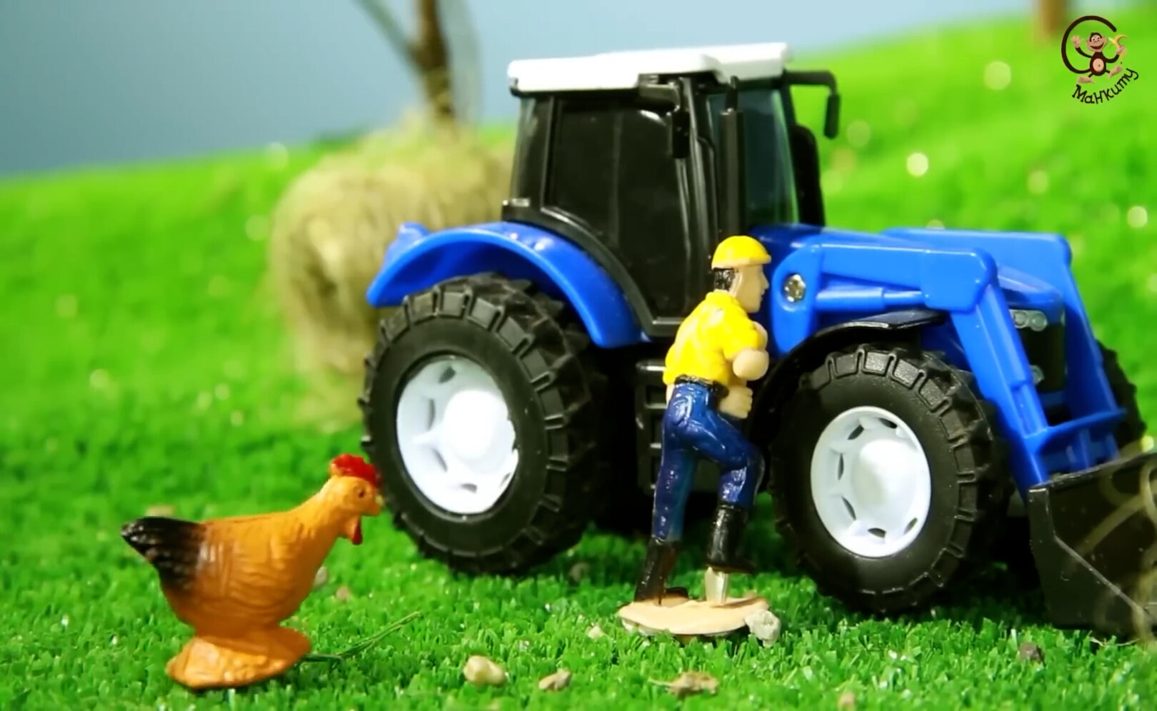Дети и Машина. Диана, Даня и Милан прокачивают свои Машины. Манкиту