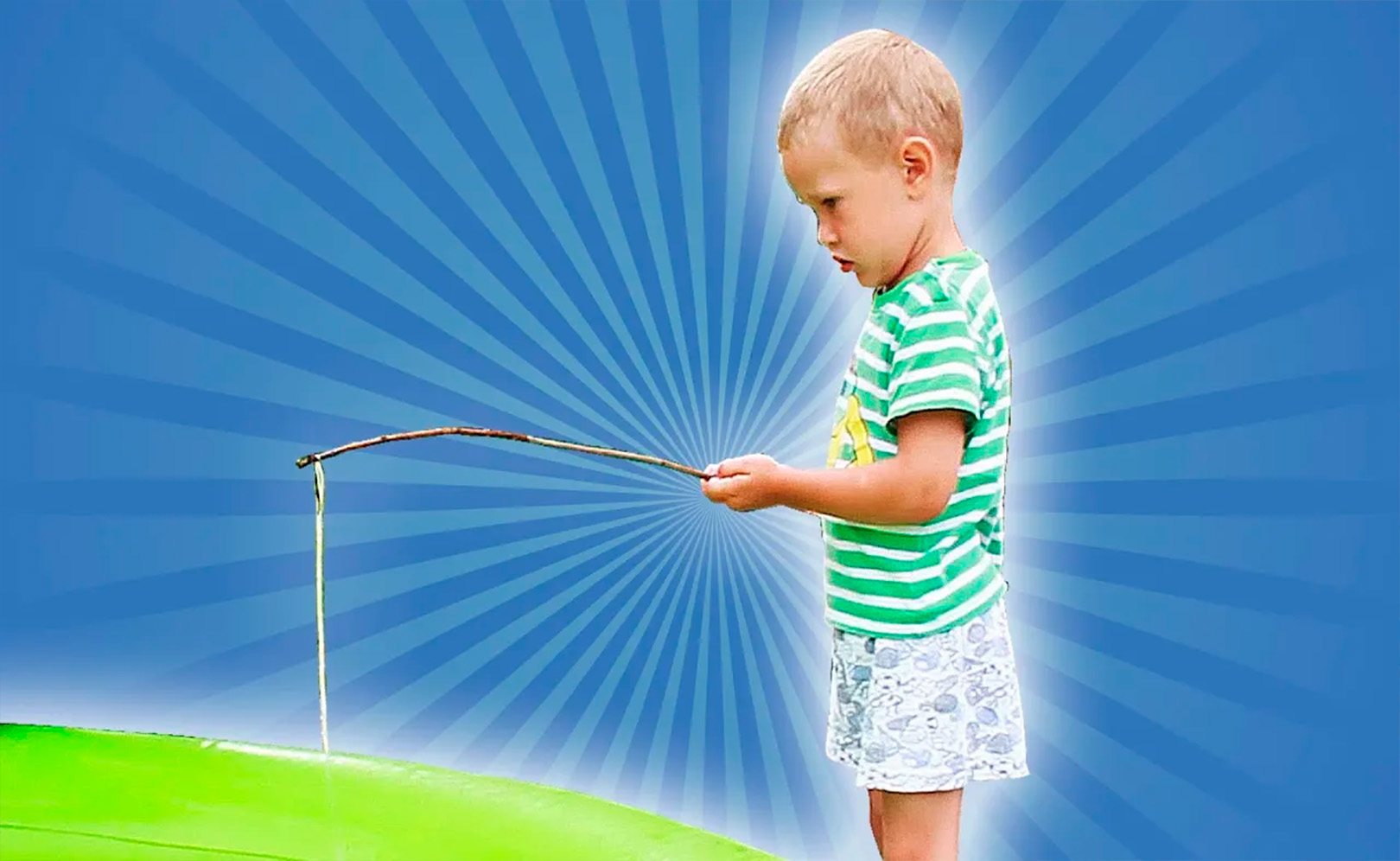Бассейн с рыбками Children's games. Swimming with fish МанкитуИгры