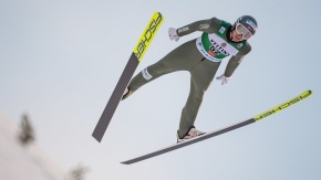 Лыжный спорт. Двоеборье. Международный турнир. Женщины. Гонка. 5 км. Прямая трансляция из Нижнего Тагила