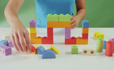 Деревянный lego 2