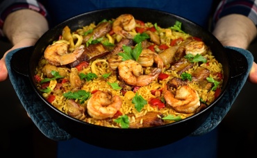 Лосось в слоенном тесте