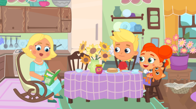 В гостях у бабушки