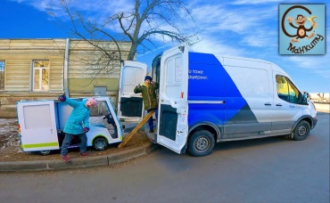 Строим город для машинок игрушек - Делаем Буровую машину из Автокрана. Манкиту