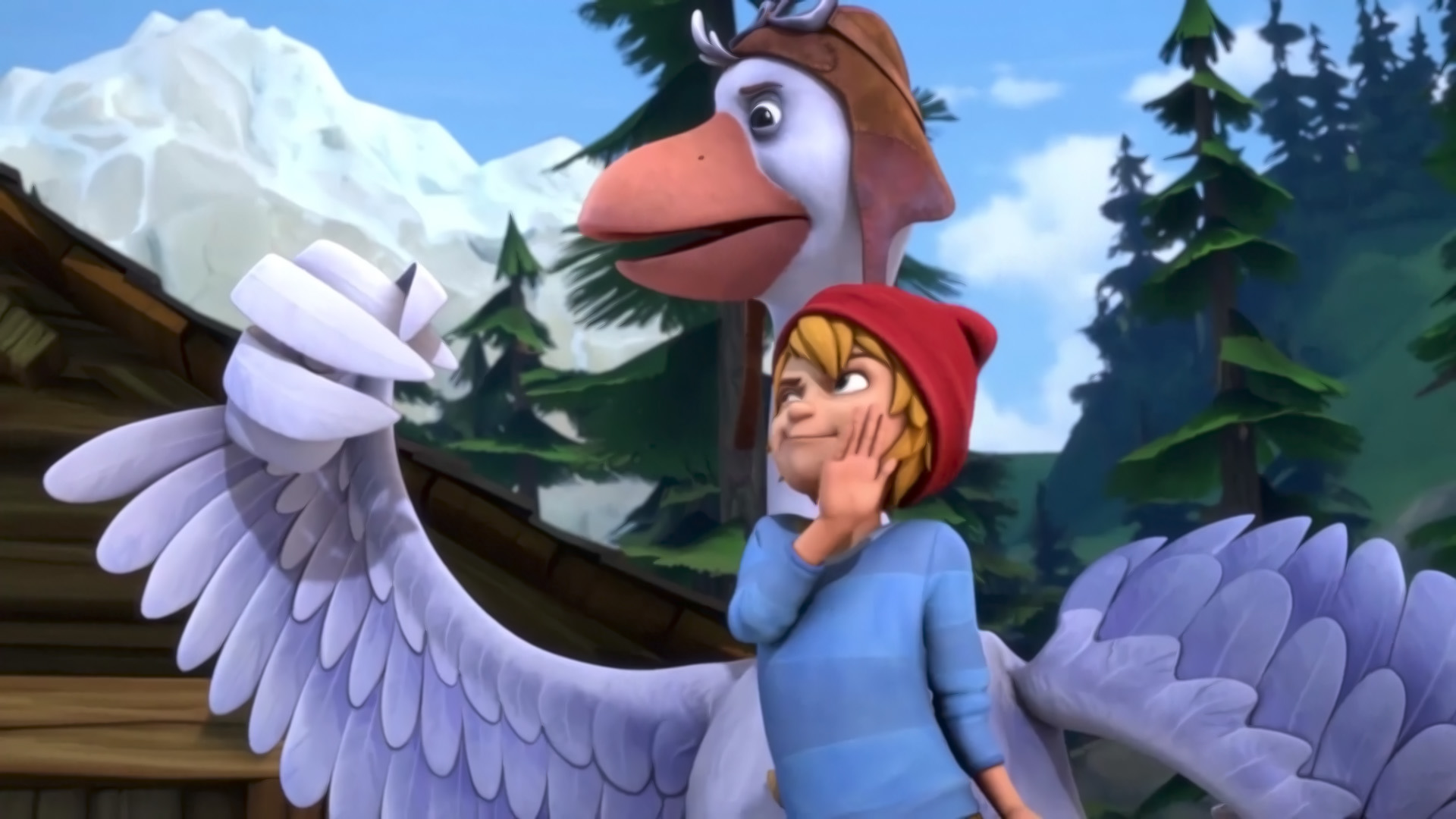 Невероятные приключения Нильса. 35-я серия