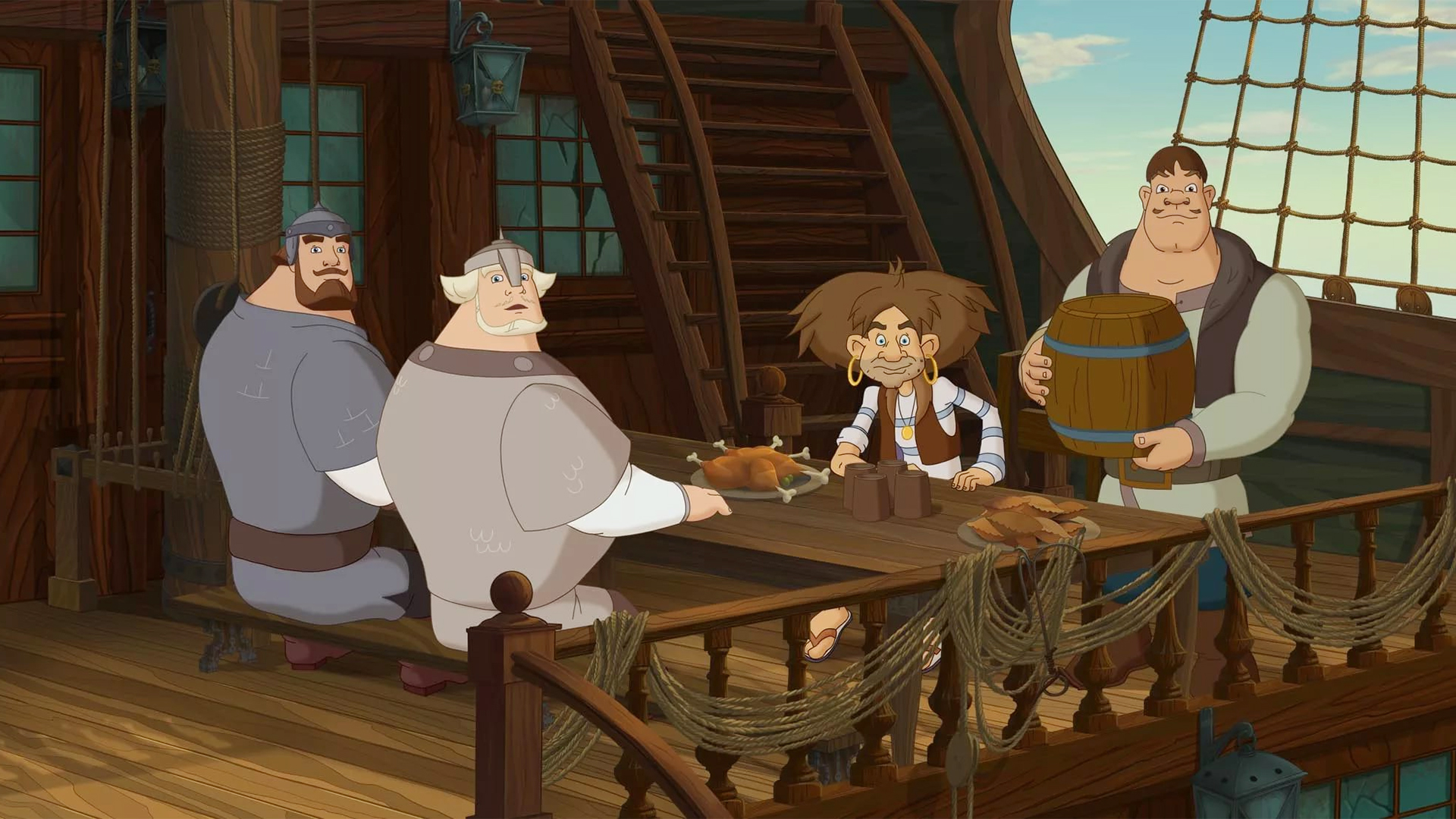 Три богатыря: Ход конём