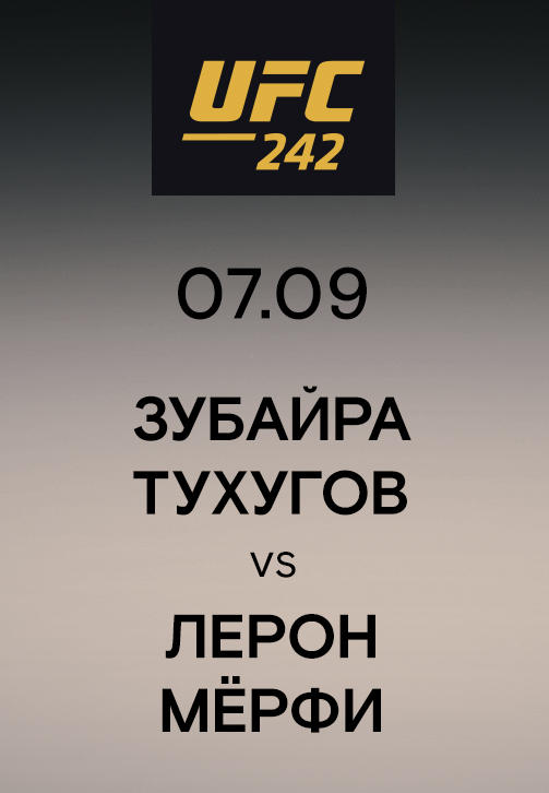 Постер к сериалу Зубайра Тухугов vs Лерон Мёрфи 2019