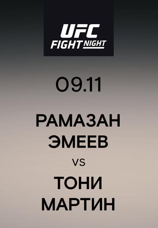 Постер к сериалу Рамазан Эмеев vs Тони Мартин 2019